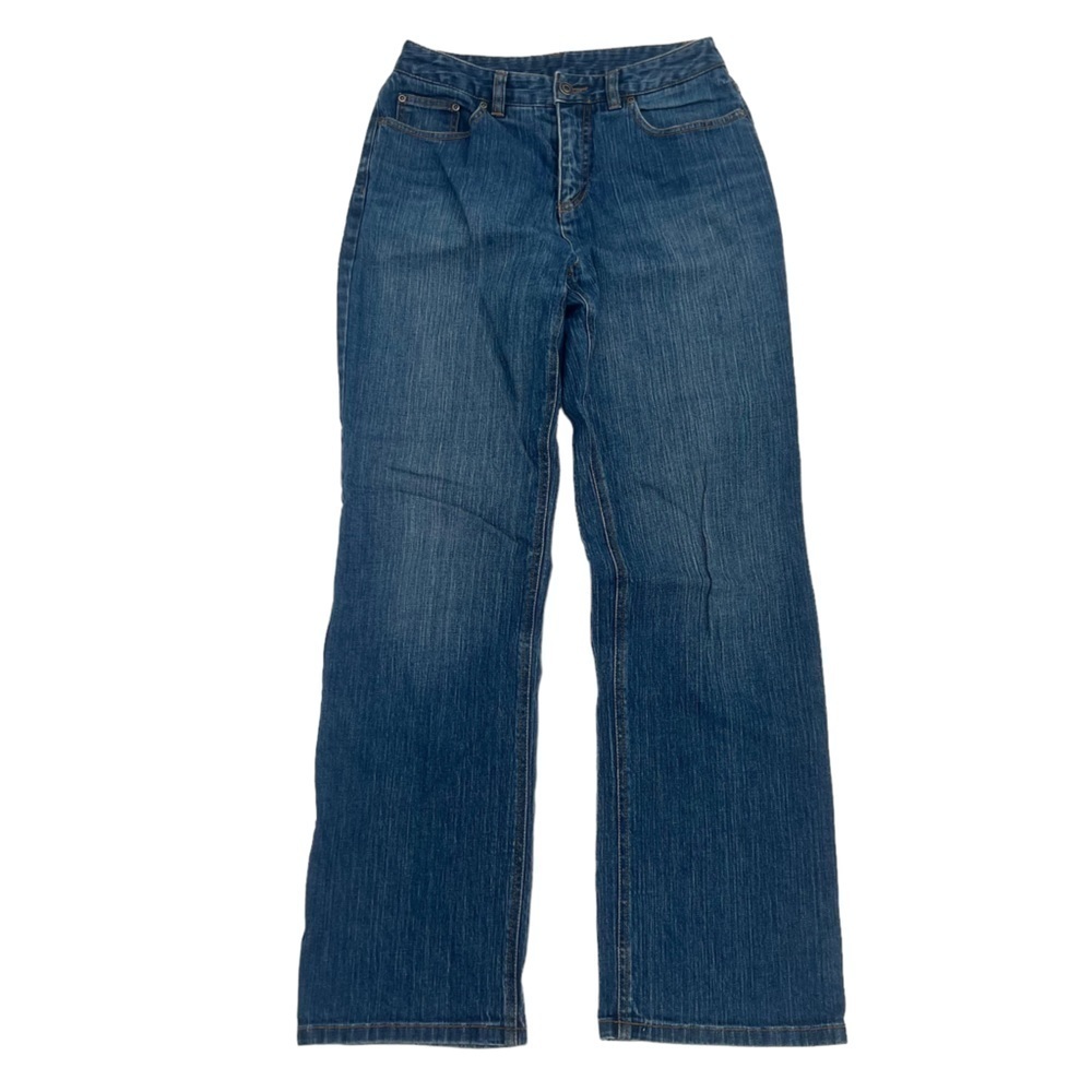 Talbots Wide Leg Stretch Denim Jeans Size 4 Women’s